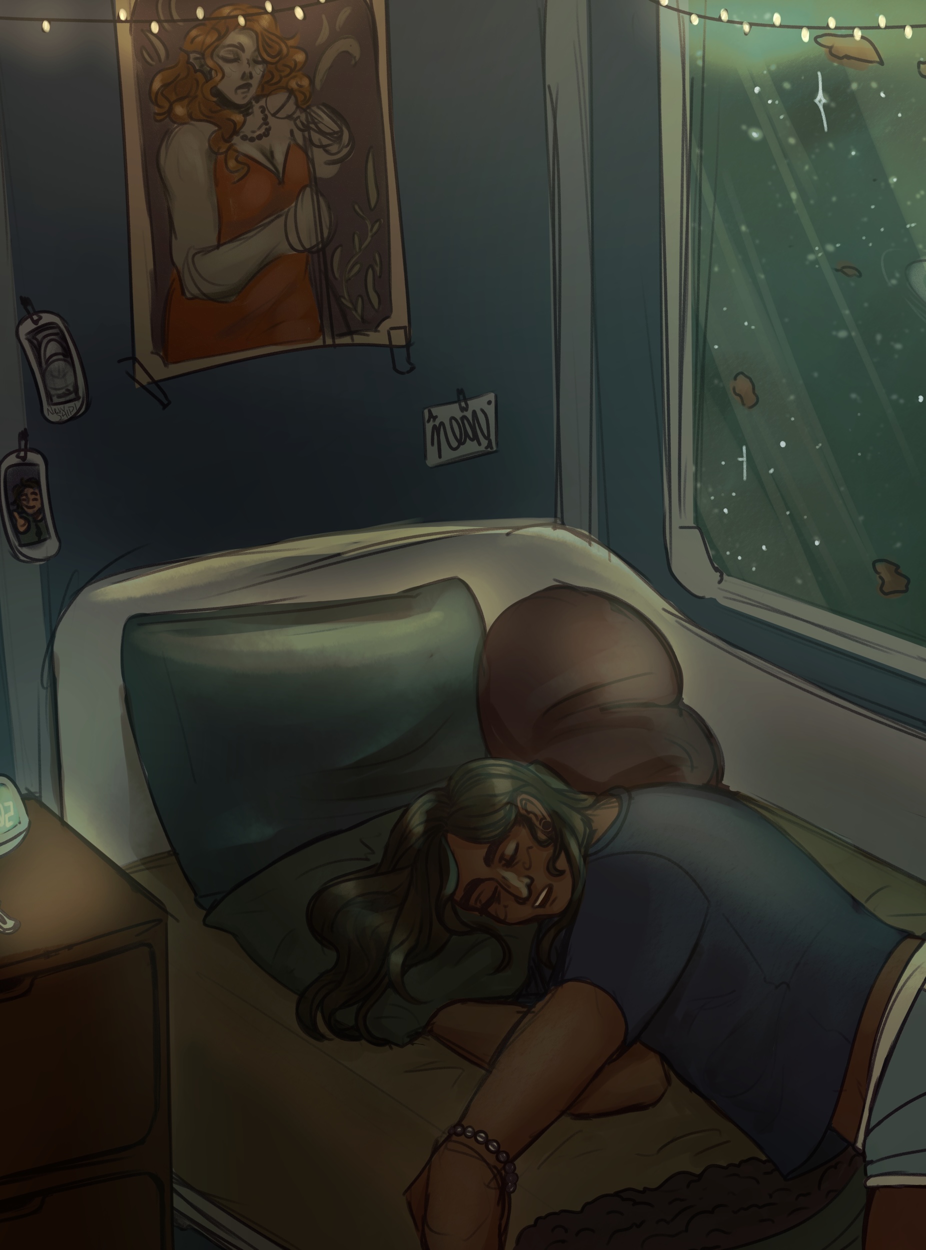 Illustration of my OC Corinna